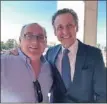  ??  ?? Manolo López con Valdano.