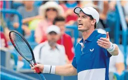  ?? Picture: AP. ?? Andy Murray hopes to return in February.