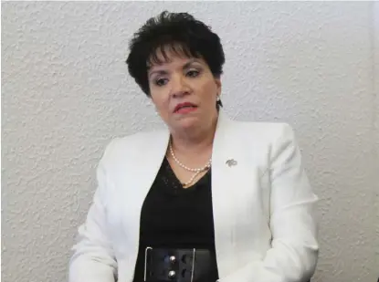  ?? Margarita Galvéz Grimaldo, presidenta de Canacintra en Pachuca. JORGE SÁNCHEZ ??