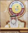  ??  ?? Minister of Finance HE Ali bin Shareef Al Emadi and Shura Council Speaker HE Ahmed bin Abdullah bin Zaid Al Mahmoud.