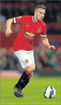  ?? Picture: GETTY IMAGES ?? RARING TO GO: Manchester United’s Tom Cleverley