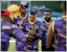  ??  ?? Former Black Caps captain Brendon McCullum has taken over as coach of Kolkata Knight Riders after a stint in the CPL.