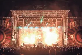  ?? ROCK USA IN OSHKOSH ?? Rock USA In Oshkosh scaled back to a three-day event in 2016 and experience­d record attendance last year. Sister festival Country USA is doing something similar starting in 2019.