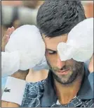  ?? FOTO: AP ?? Djokovic, de nuevo acalorado