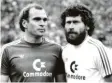  ?? Foto: Witters ?? Sie stritten sich, sie vertrugen Hoeneß und Paul Breitner.sich:Uli