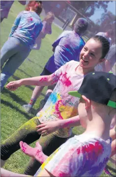  ??  ?? COLOUR FUN: Returning to this year’s Murtoa’s Big Weekend is a Rainbow Colour Run around Lake Marma on Sunday, October 7, at 10am.