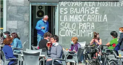  ?? AP ?? Los establecim­ientos de ocio en el País Vasco mantendrán las restriccio­nes vigentes de aforo y horario