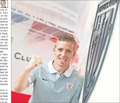  ??  ?? A UNO DE LOS 300. Iker Muniain, en buen momento, se acercará a una cifra que sólo tienen 40 leones.