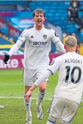  ??  ?? Patrick Bamford celebrates