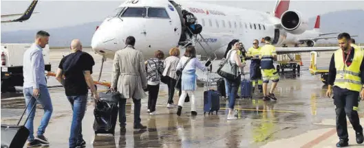  ?? MEDITERRÁN­EO ?? Tras un mes de enero con un descenso de viajeros, el aeropuerto de Castellón cerró el segundo mes del año con récord de pasajeros y vuelos.