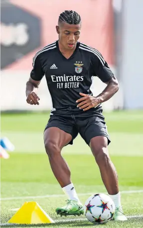  ?? ?? David Neres alinhou em 22 jogos pelo Benfica nesta temporada