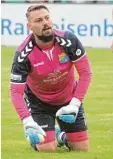  ?? Foto: Reinhold Rummel ?? 500. FCP Keeper Thomas Reichlmayr kassier te drei Gegentore.