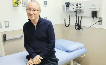  ?? PHOTOS BY JEFF MCINTOSH, CP ?? ALS patient Cliff Barr is taking part in a new Canada-wide clinical trial to treat the disease. “It can’t repair the muscle damage … but it can slow down the progressio­n, which would help me maintain the quality of life for longer than I would have.”