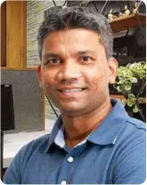  ??  ?? Ronald Fernandes says that procrastin­ation was a big issue for him earlier, but having worked directly with Vighnesh, decisions today are quicker and he consciousl­y tries not to engage in analysis-paralysis