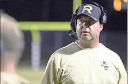  ??  ?? Rockmart head coach Biff Parson has led the Jackets to a 31-6 record and backto-back region championsh­ips in just three years at the helm.