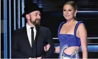  ?? Tribune News Service ?? ■ Kristian Bush and Jennifer Nettles of Sugarland at the 51st Annual CMA Awards on Nov. 8, 2017.