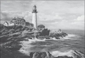  ?? CONTRIBUTE­D ?? “Portland Head Light,” an original oil by Lloyd Garrison