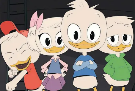  ?? DISNEY XD ?? A new DuckTales animated series debuts on Disney XD on Sept. 23, with a new TV movie about the fun-loving fowl airing Aug. 12.