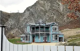  ?? PHOTO: MEDIAWORKS ?? This Queen Anne-style relocated villa in the Gibbston Valley featured on Grand Designs New Zealand.
