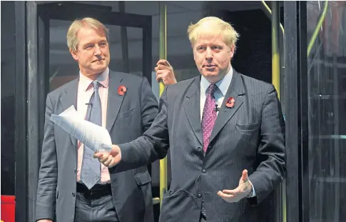  ?? ?? SLEAZE ROW: Boris Johnson’s proposals came as the government tried to draw a line under the Owen Paterson saga.