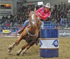  ?? File photo ?? CCA Finals Rodeo is galloping out of Swift Current and heading to the Bridge City.