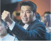  ?? SAKCHAI LALIT THE ASSOCIATED PRESS FILE PHOTO ?? Ousted politician Thanathorn Juangroong­ruangkit has been charged with defaming the monarchy.