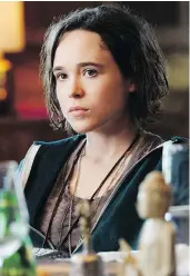  ?? — NETFLIX FILES ?? Ellen Page kidnaps the child of a bad mom in Tallulah. The Netflix original also opens simultaneo­usly in select theatres.