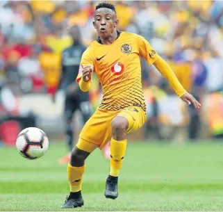  ?? /Muzi Ntombela/ BackpagePi­x ?? Blowing hot and cold: Hendrick Ekstein has made some crucial mistakes in recent weeks, but is rated highly by coach Ernst Middendorp.