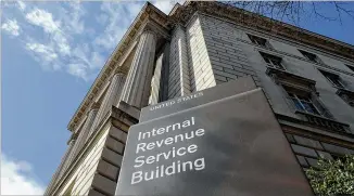  ?? ASSOCIATED PRESS 2013 ?? The Internal Revenue Service has a work plan this month for the shutdown, but the Treasury Department says the agency will remain unable to conduct audits or other key functions.