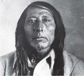  ??  ?? In the video game Civilizati­on VI, Chief Poundmaker is depicted as young and fit, not the gaunt man whose people were being starved out by the federal government.