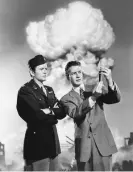  ?? Alamy ?? ‘A fascinatin­g relic’: Robert Walker and Tom Drake in The Beginning of the End (1947).