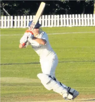  ??  ?? Ryan Beech hit an outstandin­g 91 for Runcorn against Hale Barns last Saturday but he could not prevent his team falling to another defeat.