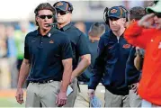 ?? [PHOTO BY BRYAN TERRY, THE OKLAHOMAN] ?? Mike Gundy said there’s backing to extend and grow OSU’s football tradition.