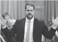  ?? SEAN KILPATRICK / THE CANADIAN PRESS ?? NDP MP Alexandre Boulerice said Justin Trudeau’s comments were a “bizarre and strange admission,” since Liberals “have always pretended that there was no government business” at fundraiser­s.