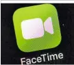  ??  ?? Die App Facetime ist nur für Geräte von Apple verfügbar