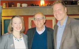  ?? FILE PHOTO ?? The three Alberta Party leadership candidates, from left, Kara Levis, Stephen Mandel and Rick Fraser. Voting has been taking place and the new leader will be announced today.