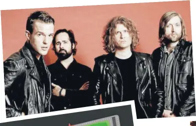  ??  ?? Formada en Las Vegas en 2003, Brandon Flowers, Dave Keuning y Mark August Stoermer son algunos de los integrante­s de la banda.