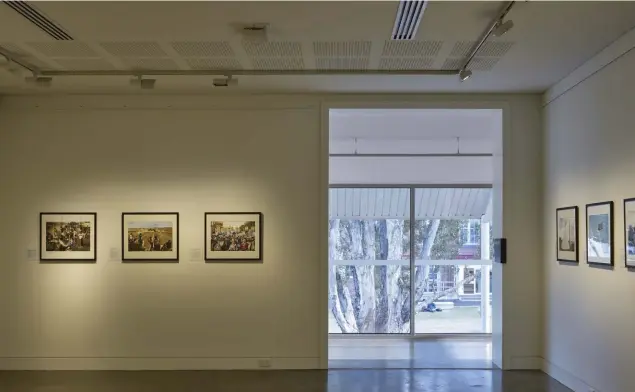  ??  ?? Lismore’s subtropica­l climate exposes the city to frequent floods. Because of this, all of the gallery’s fixtures, fittings and valuable contents are on the first floor, elevated above the flood level.