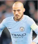  ??  ?? City’s David Silva