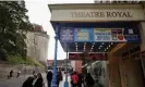 ?? Photograph: Toby Melville/Reuters ?? ▲ The Theatre Royal Windsor, where Brand was scheduled to perform on Tuesday.