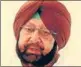  ??  ?? Amarinder Singh