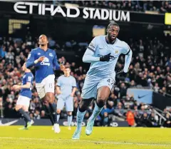  ?? Manchester City’s Yaya Toure.
AFP ??