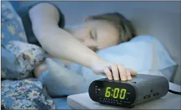  ?? FOTOLIA ?? Many people suffer from jet lag, but researcher­s may have found a way to combat it by using a series of microflash­es during sleep to trick the brain.