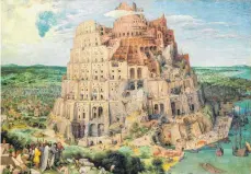  ?? FOTO: KHM-MUSEUMSVER­BAND ?? Der berühmte „Turmbau zu Babel“aus Wien.