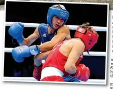  ?? GETTY IMAGES ?? Down but not out: Andrew Selby, now 33, near home in Wales. Left, in blue: boxing at the London 2012 Olympics