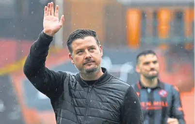 ?? ?? Is Tam Courts set to bid farewell to Dundee United?