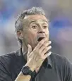  ?? ?? Luis Enrique suspected ‘something fishy’