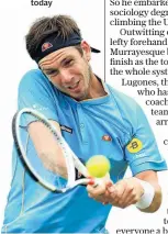  ??  ?? Ready for battle: Cameron Norrie plays at Queen’s today