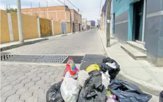  ?? ?? En San Pedro son visibles algunas montoneras de basura