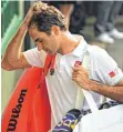  ?? FOTO: ZIMMER/IMAGO IMAGES ?? Wird nicht in Tokio antreten: Roger Federer.